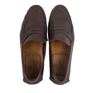 Marc Joseph NY Union Street Driving Loafer Brown Leather size Men's 11 Premium